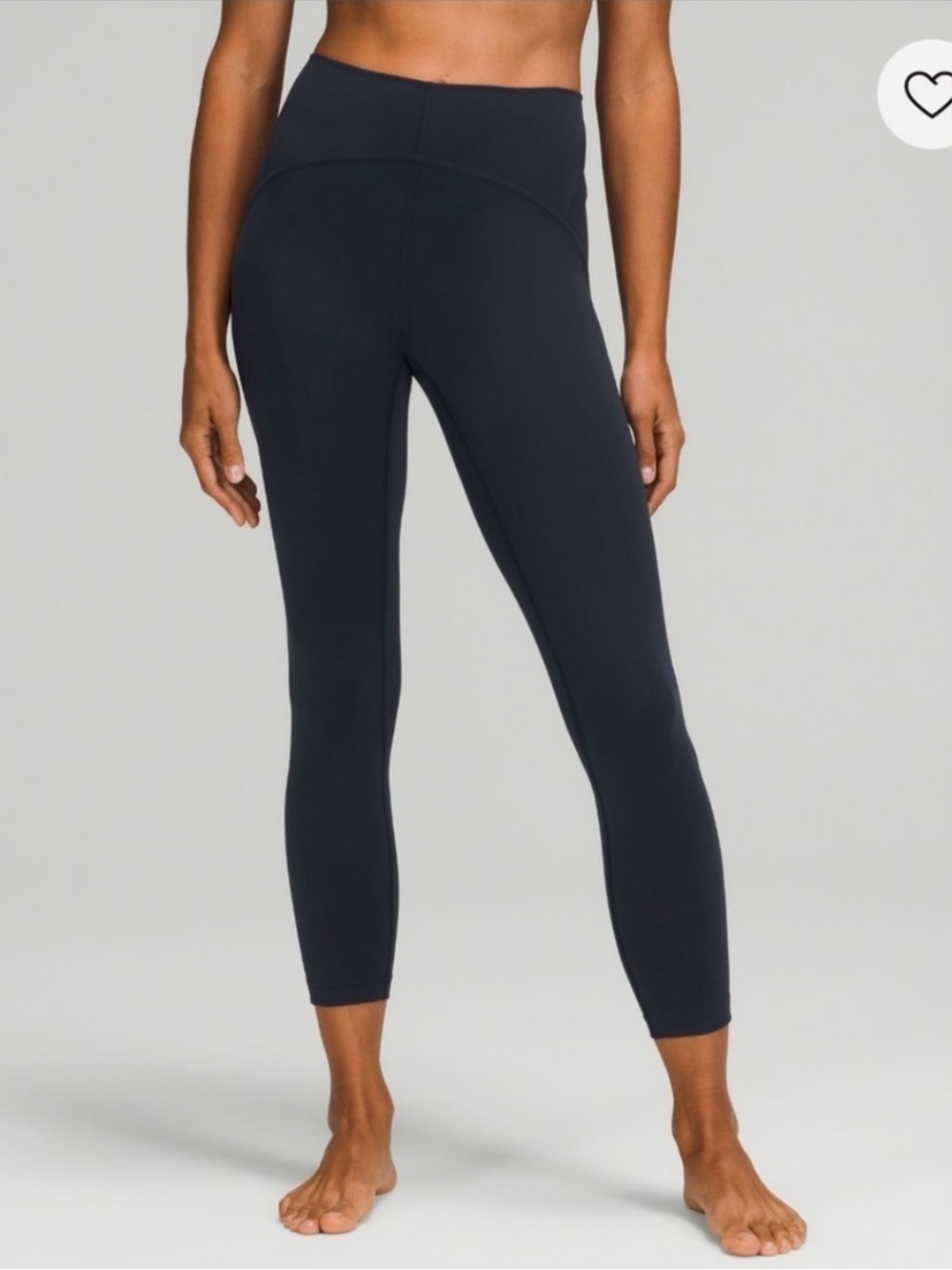 Lululemon Sz 6 Instill High-Rise Tight 25" in True Navy Size 6